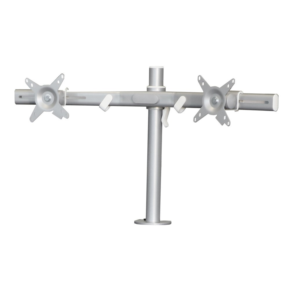 Product afbeelding: Dual monitorhouder VESA 75/100 voor mobiele werkplek Jungheinrich WMD, horizontaal, kolom