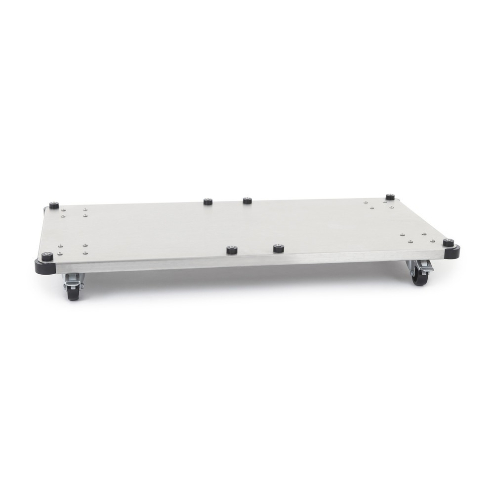 Product afbeelding: Dubbele rolwagen voor afvalbak CARRO, 110 liter