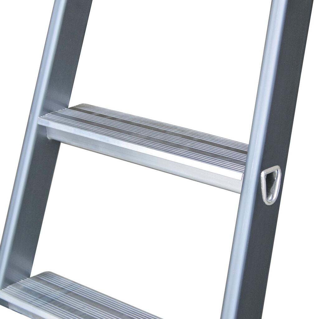 Dubbele trap KRAUSE®, 1-zijdig begaanbaar, geëloxeerd aluminium, standhoogte 0,85 m Productafbeelding nr. 5: Dubbele trap KRAUSE®, 1-zijdig begaanbaar, geëloxeerd aluminium, standhoogte 0,85 m