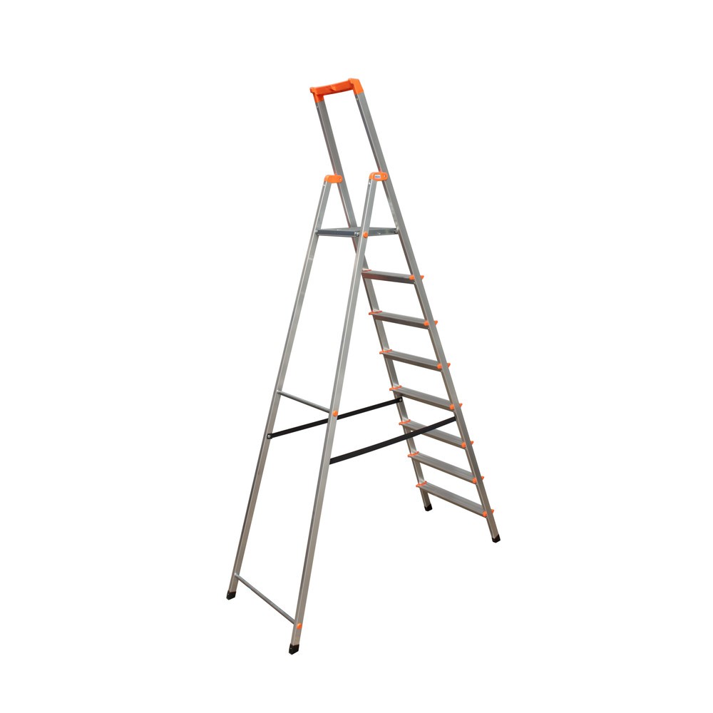 Productafbeelding nr. 3: Dubbele trap KRAUSE®, 1-zijdig, met hightech scharnierverbindingen, opsteldiepte 1.400 mm