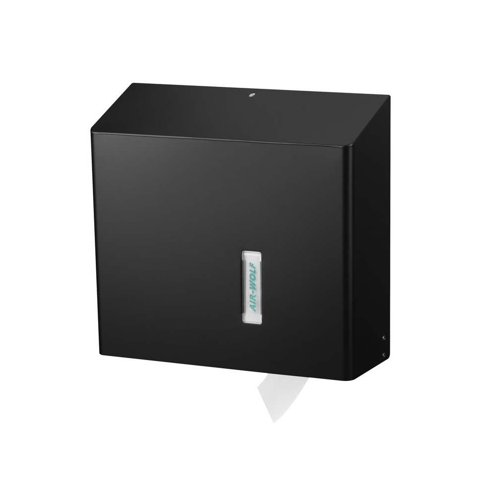 Product afbeelding: Duplex roldispenser Air-Wolf zwart