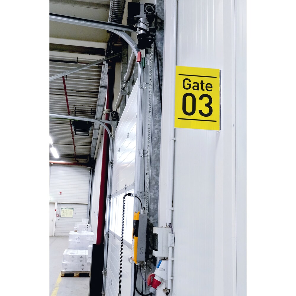 Productafbeelding nr. 5: DURABLE borden voor stellingen, magnetisch gangbord, A4 staand