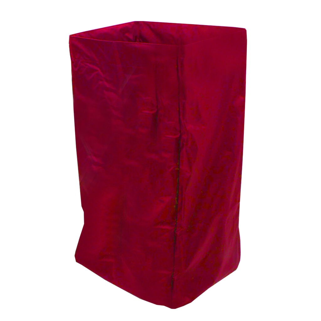 Duurzame afvalzak, 120 liter, 730 x 970 mm, rood Product afbeelding: Duurzame afvalzak, 120 liter, 730 x 970 mm, rood