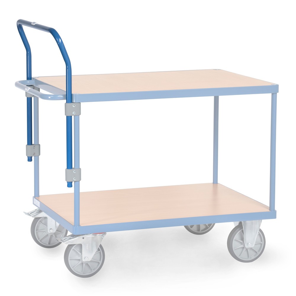 Productafbeelding nr. 1: Duwbeugel voor tafel- en montagewagen fetra®, in hoogte verstelbaar, breedte 705 mm