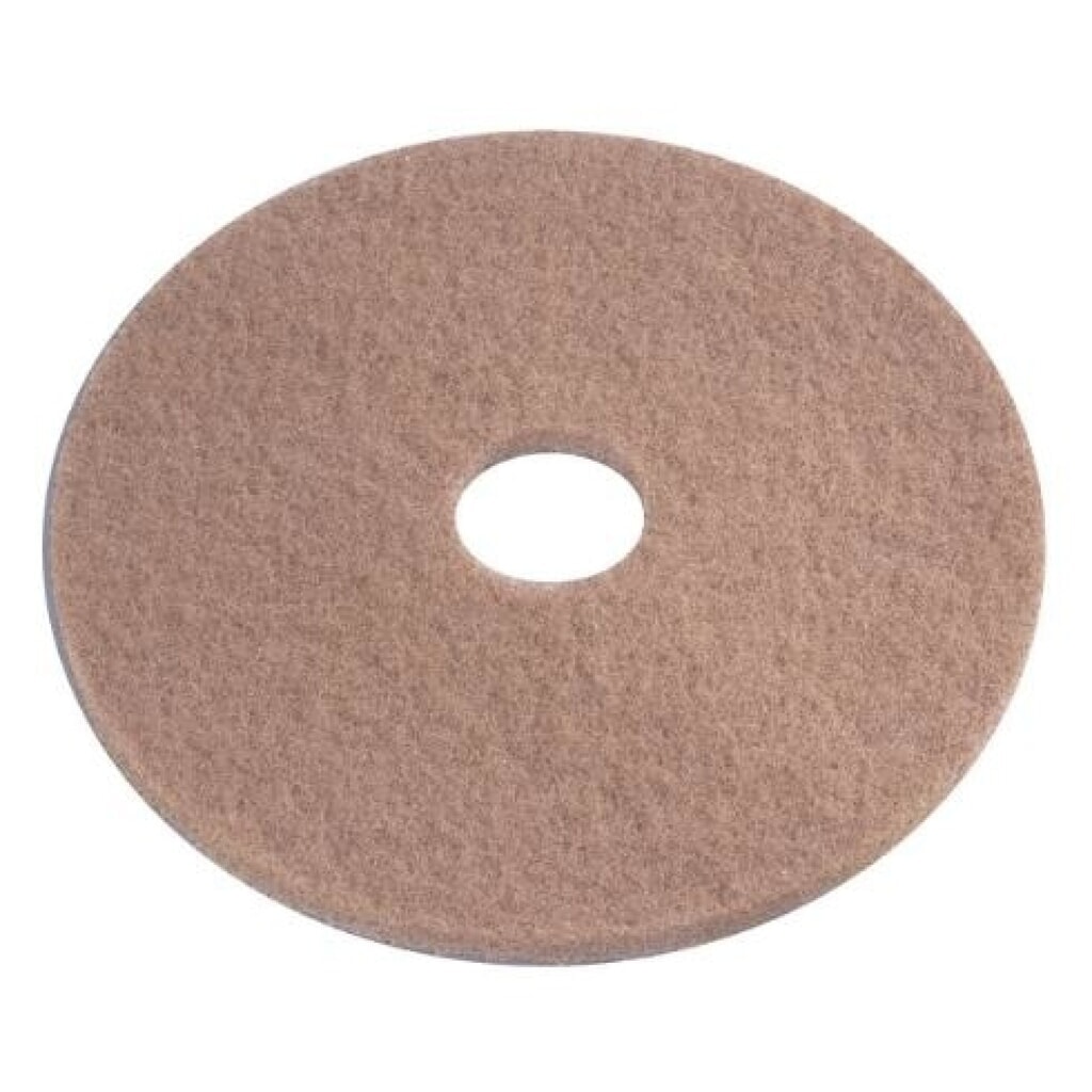 Product afbeelding: Eco Pad voor Nilfisk® boenmachine FM400, diameter 432 mm, verpakking van 5, lichtbruin