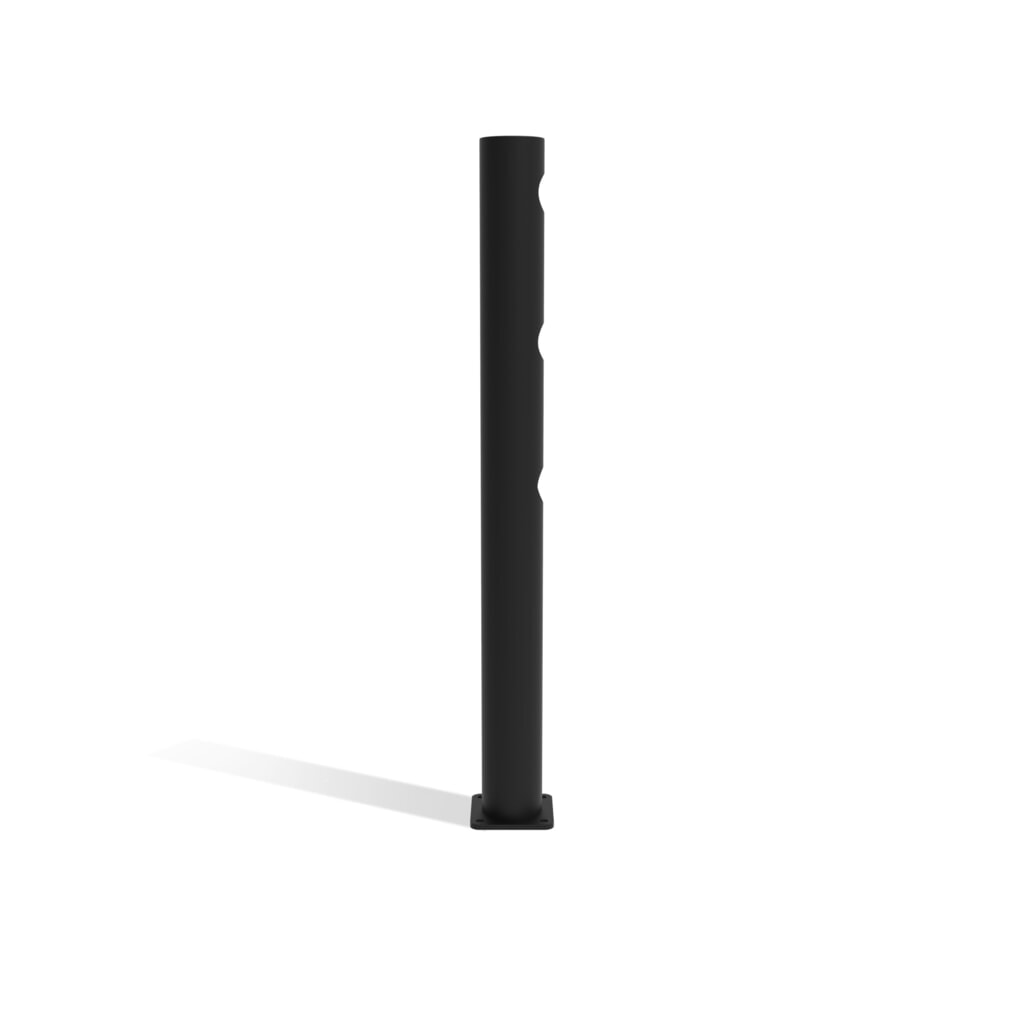 Productafbeelding nr. 5: Klapdeur-eindpaal voor veiligheidshek ‘Delta‘, Ø 110 mm, hoogte 1.200 mm, 90°, rechts