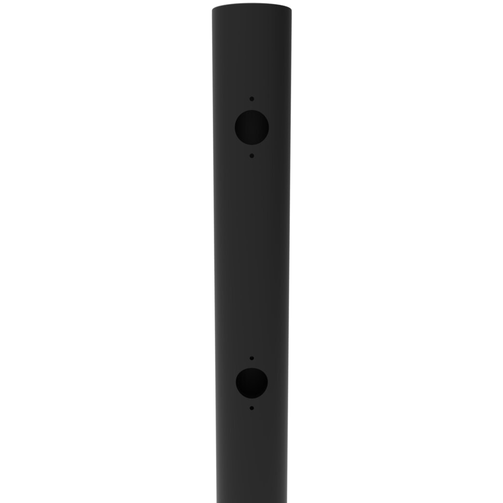 Klapdeur-eindpaal voor veiligheidshek ‘Delta‘, Ø 110 mm, hoogte 1.200 mm Productafbeelding nr. 9: Klapdeur-eindpaal voor veiligheidshek ‘Delta‘, Ø 110 mm, hoogte 1.200 mm