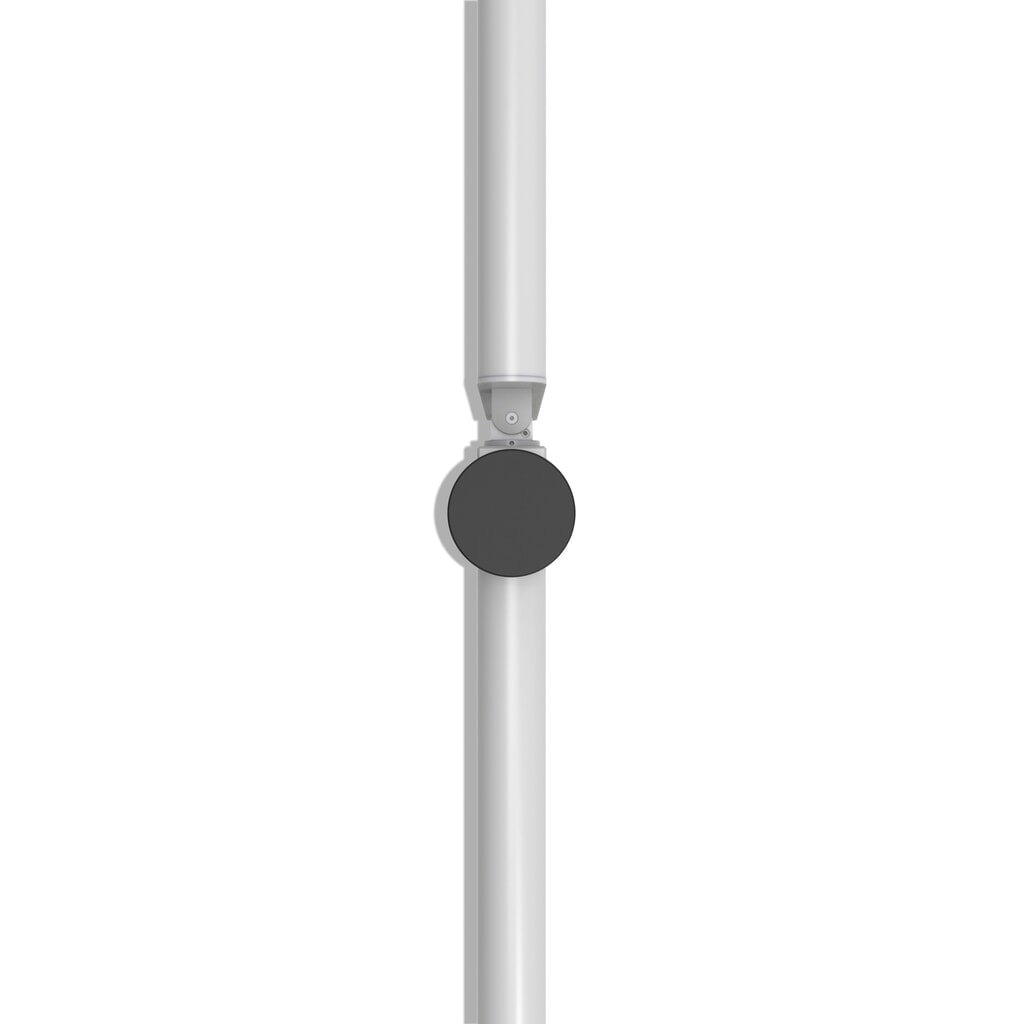 Klapdeur-eindpaal voor veiligheidshek ‘Delta‘, Ø 110 mm, hoogte 1.200 mm Productafbeelding nr. 10: Klapdeur-eindpaal voor veiligheidshek ‘Delta‘, Ø 110 mm, hoogte 1.200 mm