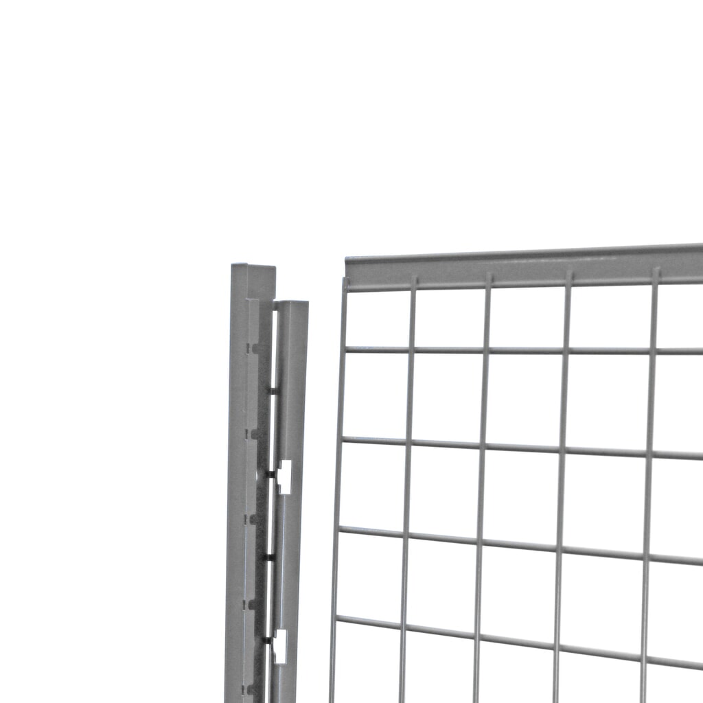 Eindprofiel voor scheidingswandsysteem TROAX®, hoogte 2.200 mm Product afbeelding: Eindprofiel voor scheidingswandsysteem TROAX®, hoogte 2.200 mm
