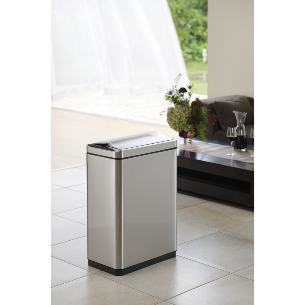 Productafbeelding nr. 13: Afvalbak EKO Deluxe Phantom Sensor, 2x20 liter, mat roestvrij staal