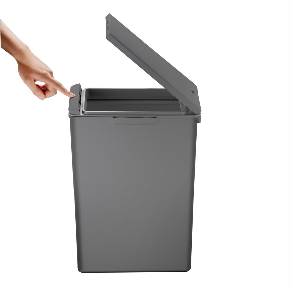 Productafbeelding nr. 3: Afvalbak EKO Morandi Touch, 20 liter, grijs