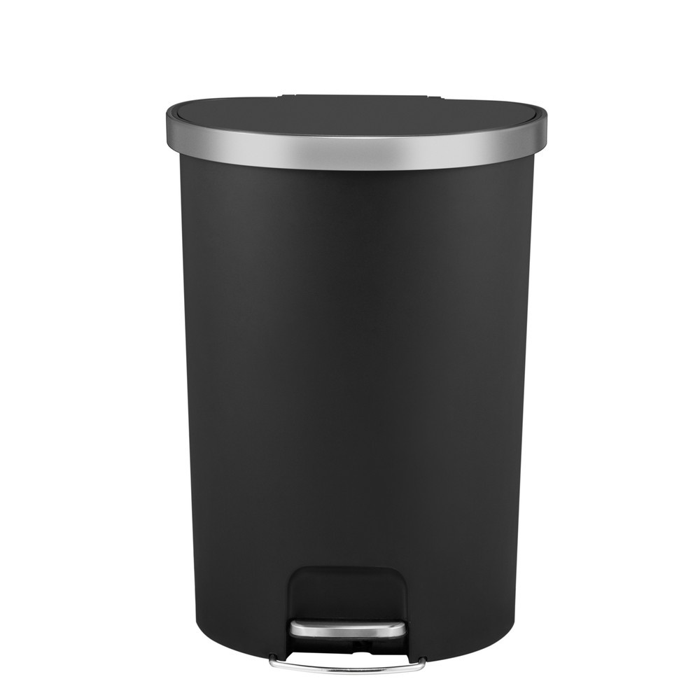 Productafbeelding nr. 6: Pedaalemmer EKO Hana, halfrond, 55 liter, zwart