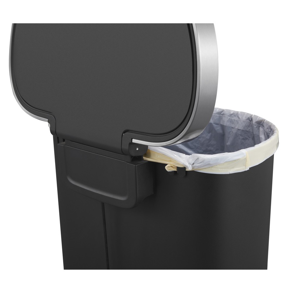 Productafbeelding nr. 9: Pedaalemmer EKO Hana, halfrond, 55 liter, zwart