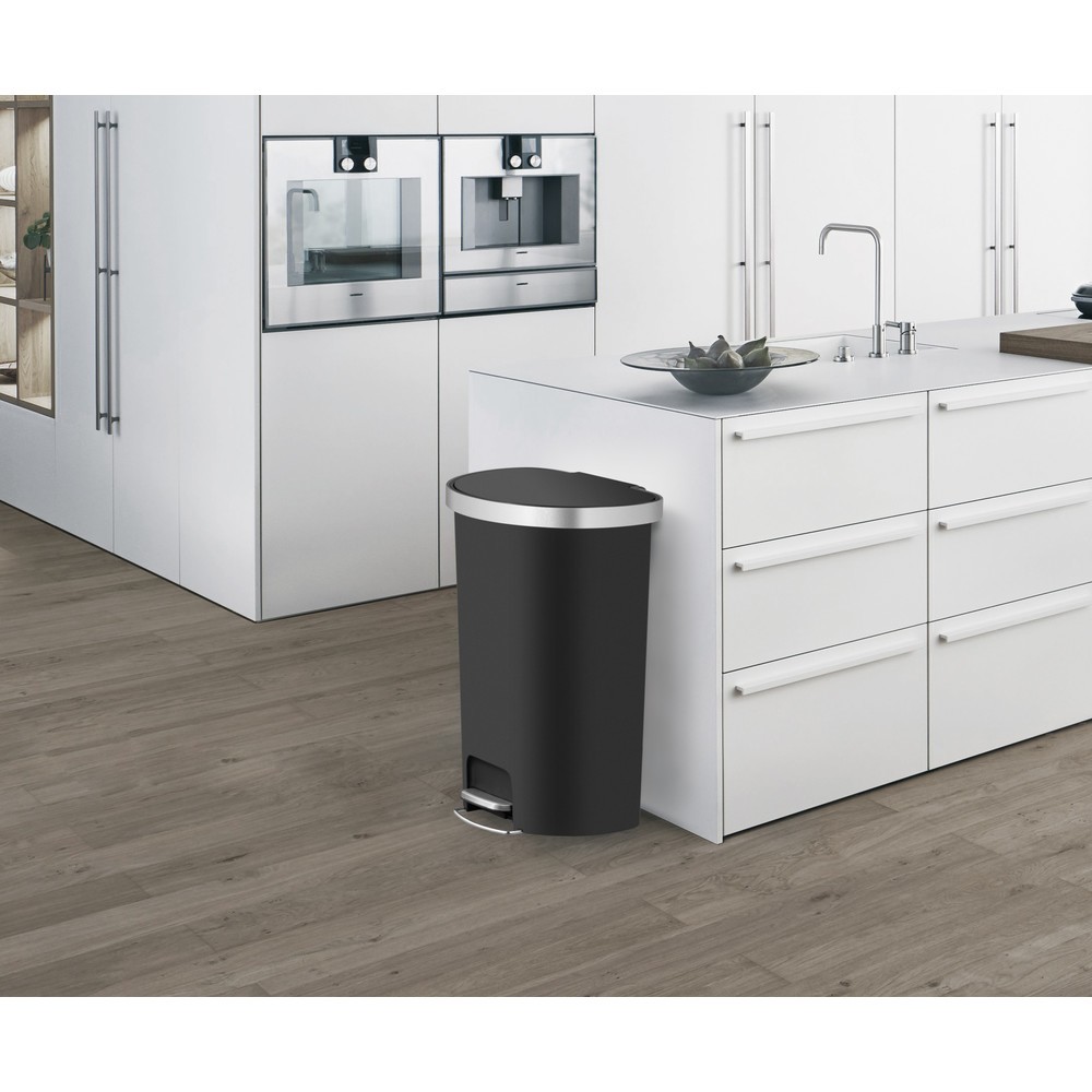 Productafbeelding nr. 10: Pedaalemmer EKO Hana, halfrond, 55 liter, zwart