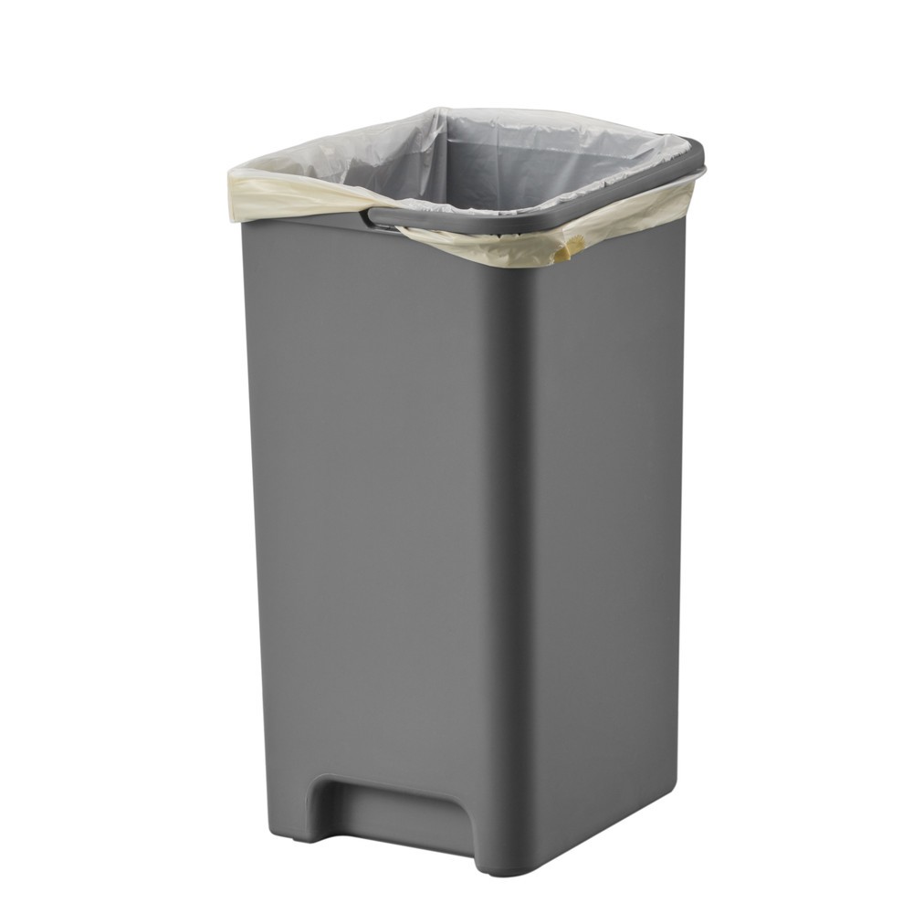 Productafbeelding nr. 12: Pedaalemmer EKO Hana Duo, 2x10 liter, wit, grijs