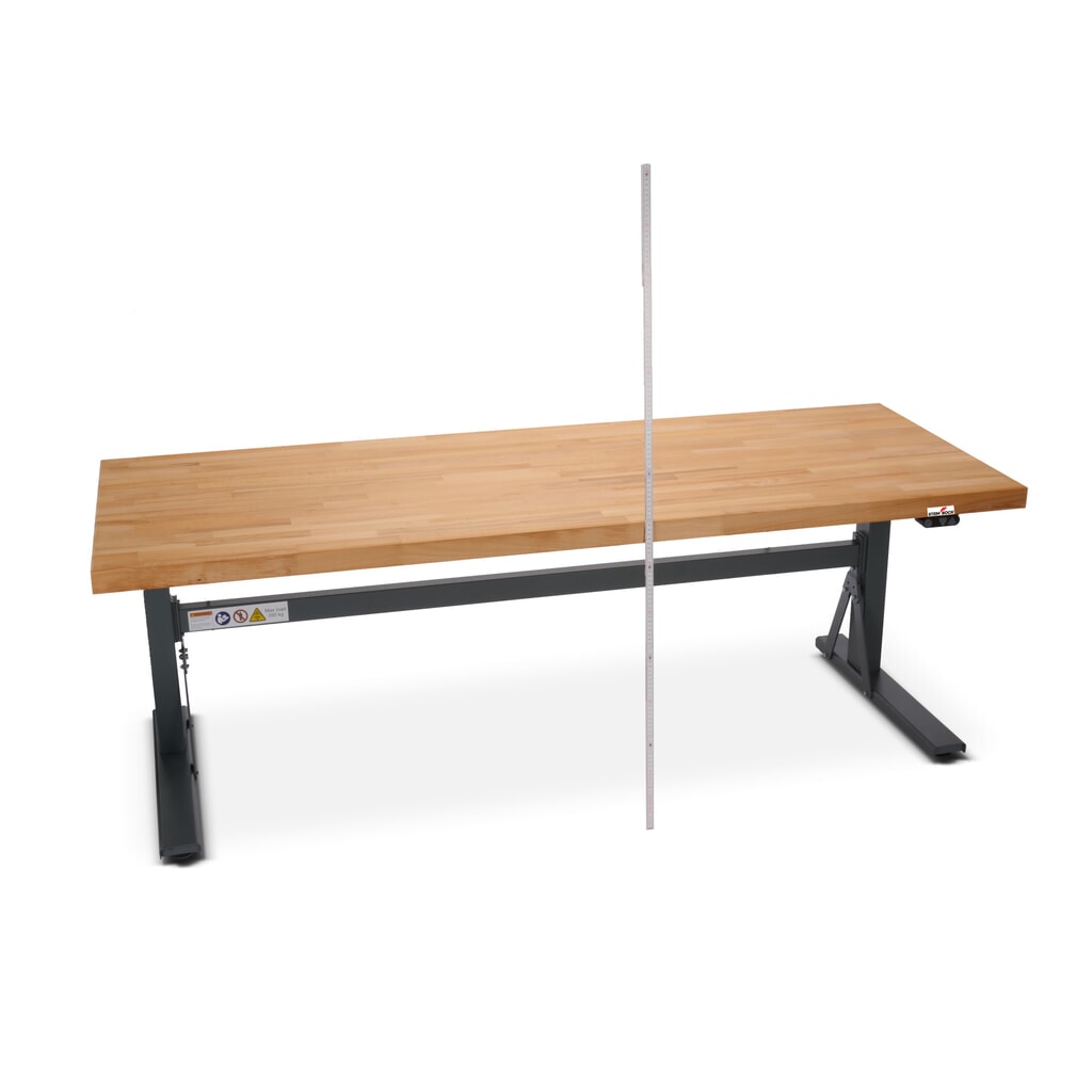 Productafbeelding nr. 11: Elektrisch in hoogte verstelbare werkbank Steinbock® e-Adjust, hxbxd 700-1.170 x 2.000 x 750 mm, draagvermogen 350 kg