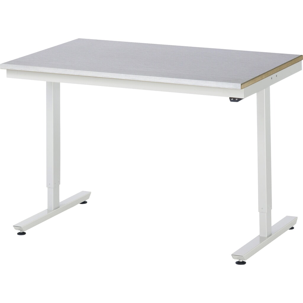 Elektrisch in hoogte verstelbare werktafel RAU serie adlatus 300, hxbxd 720-1.120 x 1.250 x 800 mm, werkblad van roestvrijstalen plaat Product afbeelding: Elektrisch in hoogte verstelbare werktafel RAU serie adlatus 300, hxbxd 720-1.120 x 1.250 x 800 mm, werkblad van roestvrijstalen plaat