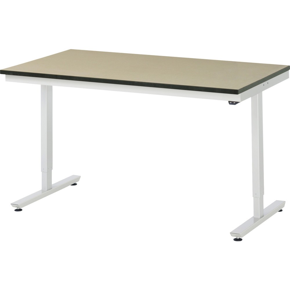 Product afbeelding: Elektrisch in hoogte verstelbare werktafel RAU serie adlatus 300, hxbxd 720-1.120 x 1.500 x 800 mm, mdf werkblad