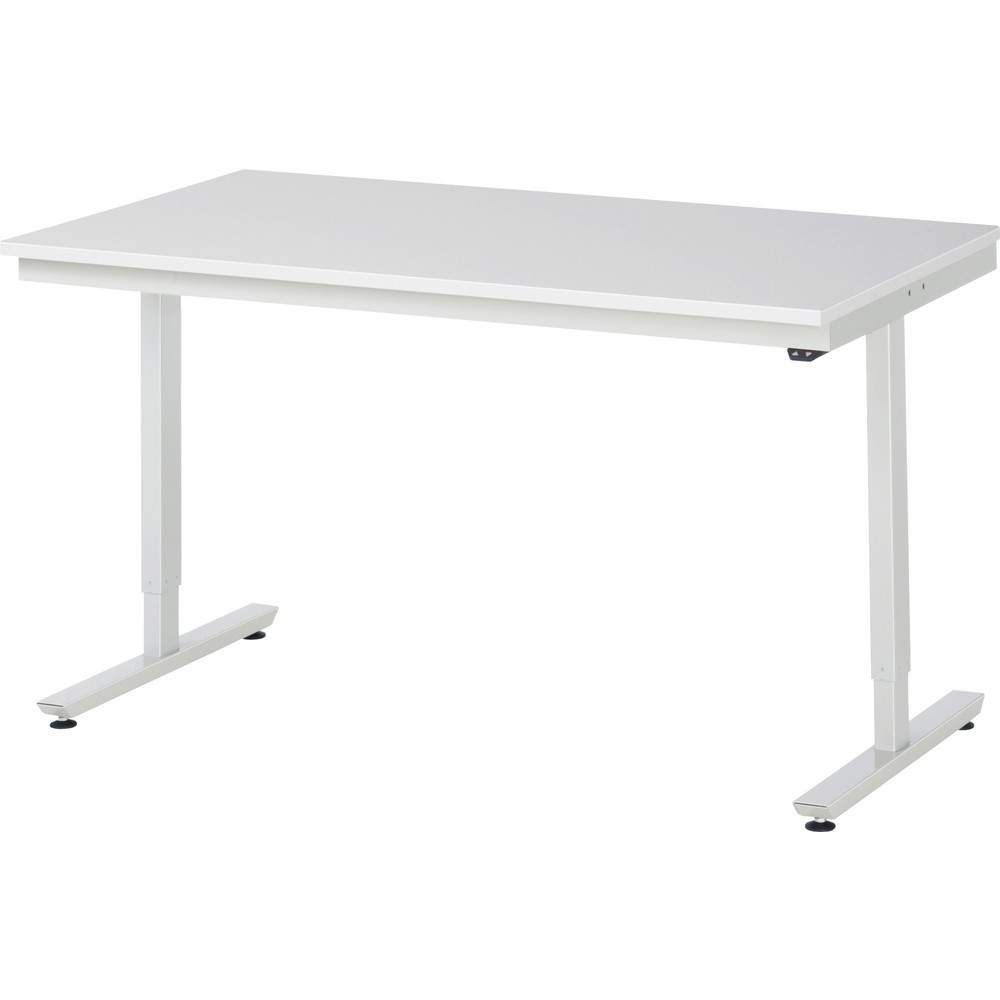 Product afbeelding: Elektrisch in hoogte verstelbare werktafel RAU serie adlatus 300, hxbxd 720-1.120 x 1.500 x 800 mm, werkblad met melaminelaag