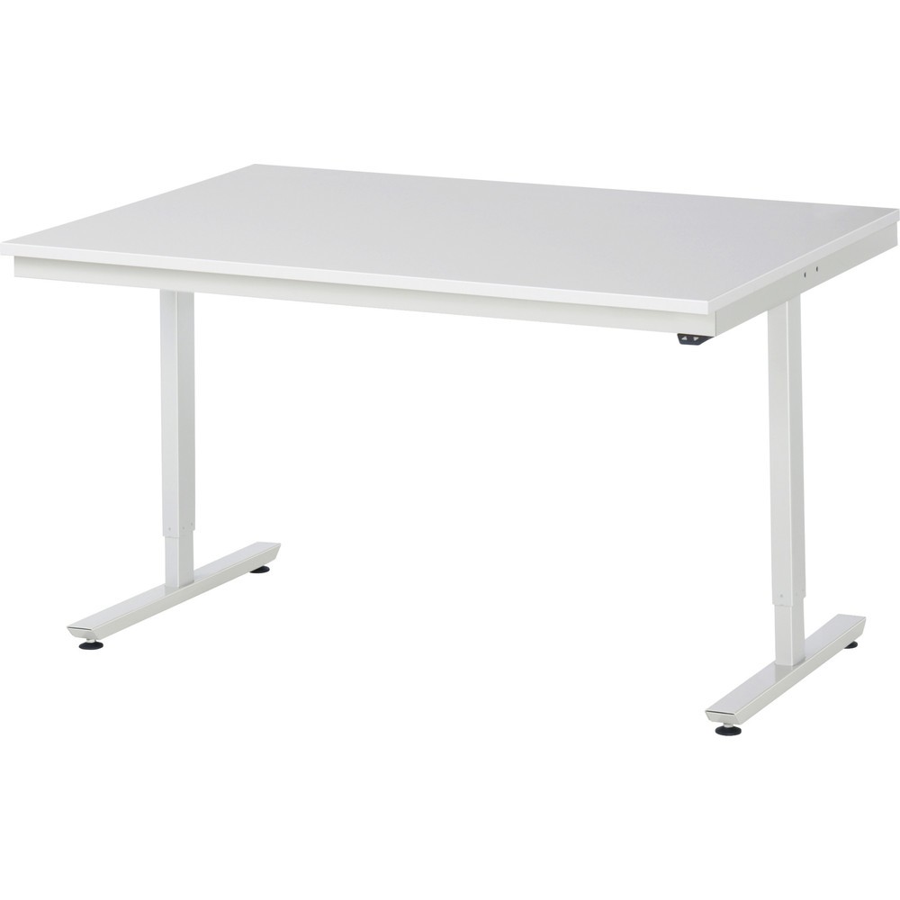 Product afbeelding: Elektrisch in hoogte verstelbare werktafel RAU serie adlatus 300, hxbxd 720-1.120 x 1.500 x 1.000 mm, werkblad met EGB-melaminelaag