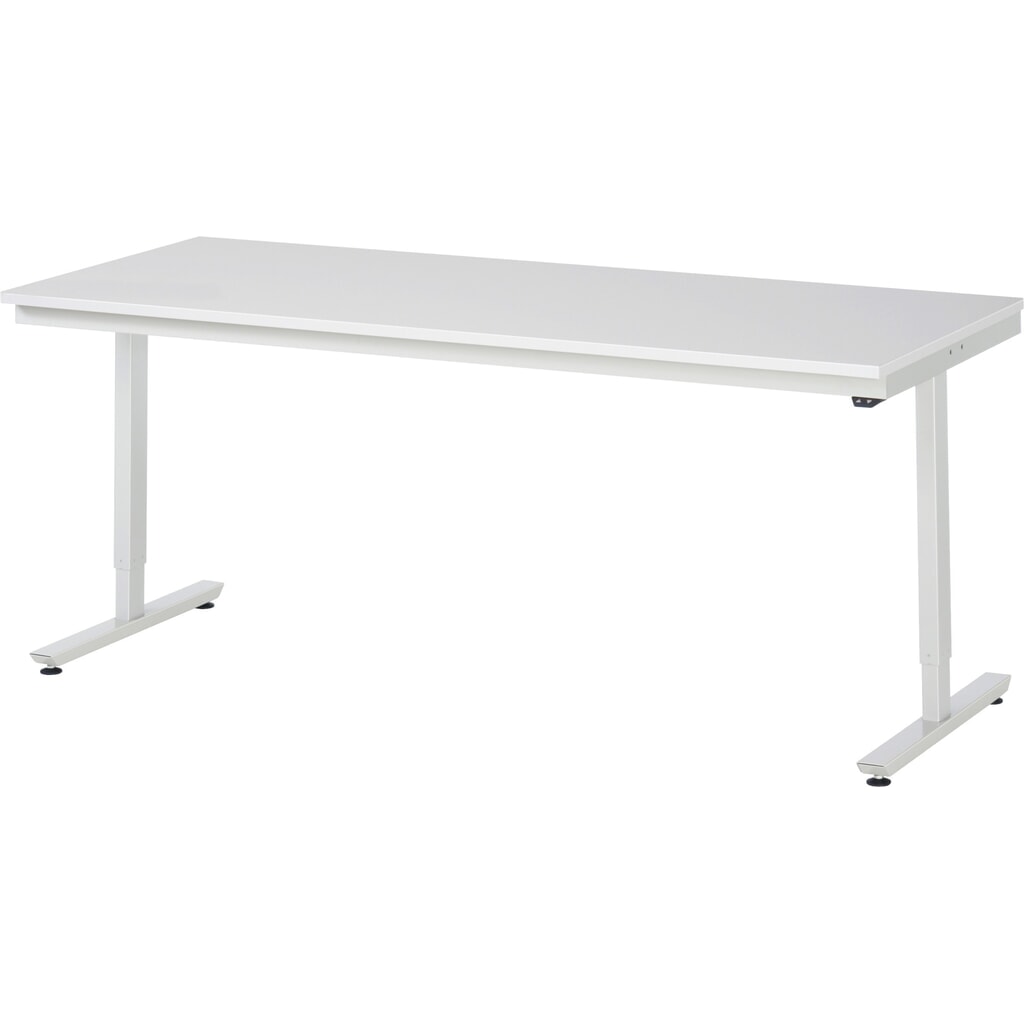 Product afbeelding: Elektrisch in hoogte verstelbare werktafel RAU serie adlatus 300, hxbxd 720-1.120 x 2.000 x 800 mm, werkblad met melaminelaag