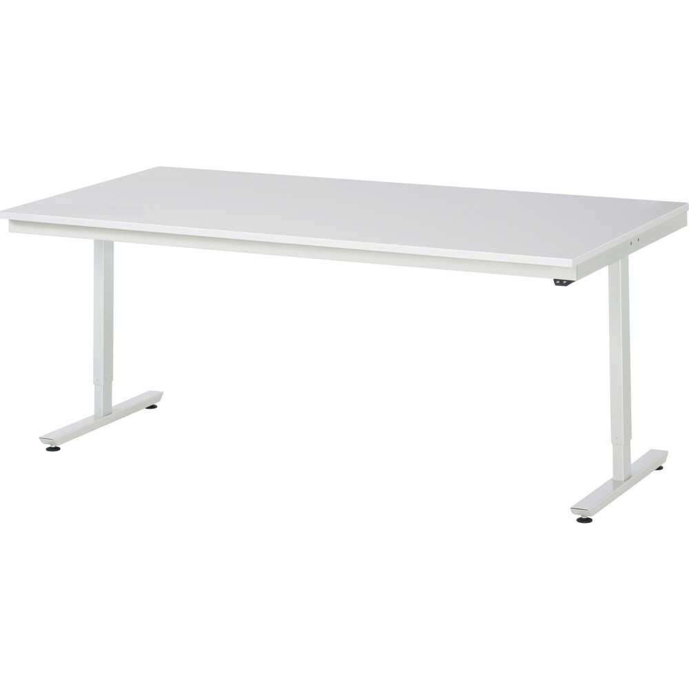 Product afbeelding: Elektrisch in hoogte verstelbare werktafel RAU serie adlatus 300, hxbxd 720-1.120 x 2.000 x 1.000 mm, werkblad met EGB-melaminelaag