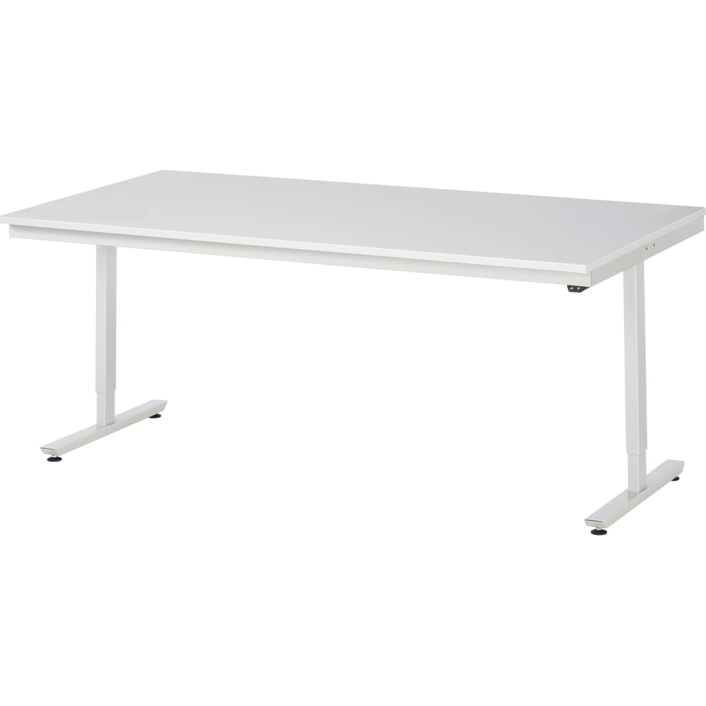 Product afbeelding: Elektrisch in hoogte verstelbare werktafel RAU serie adlatus 300, hxbxd 720-1.120 x 2.000 x 1.000 mm, werkblad met EGB-melaminelaag