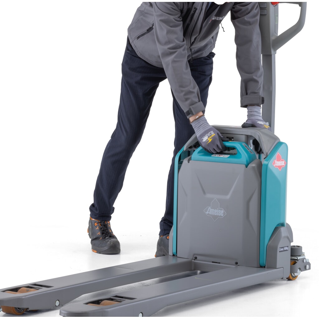 Elektrische palletwagen Ameise® PTE 1.6, draagvermogen 1.600 kg, vorklengte 1.150 mm Productafbeelding nr. 3: Elektrische palletwagen Ameise® PTE 1.6, draagvermogen 1.600 kg, vorklengte 1.150 mm