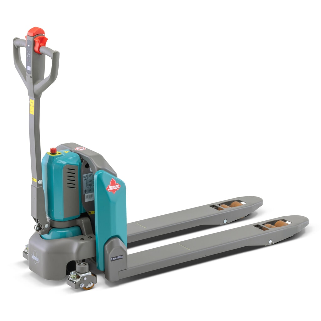 Elektrische palletwagen Ameise® PTE 1.6, draagvermogen 1.600 kg, vorklengte 1.150 mm Product afbeelding: Elektrische palletwagen Ameise® PTE 1.6, draagvermogen 1.600 kg, vorklengte 1.150 mm