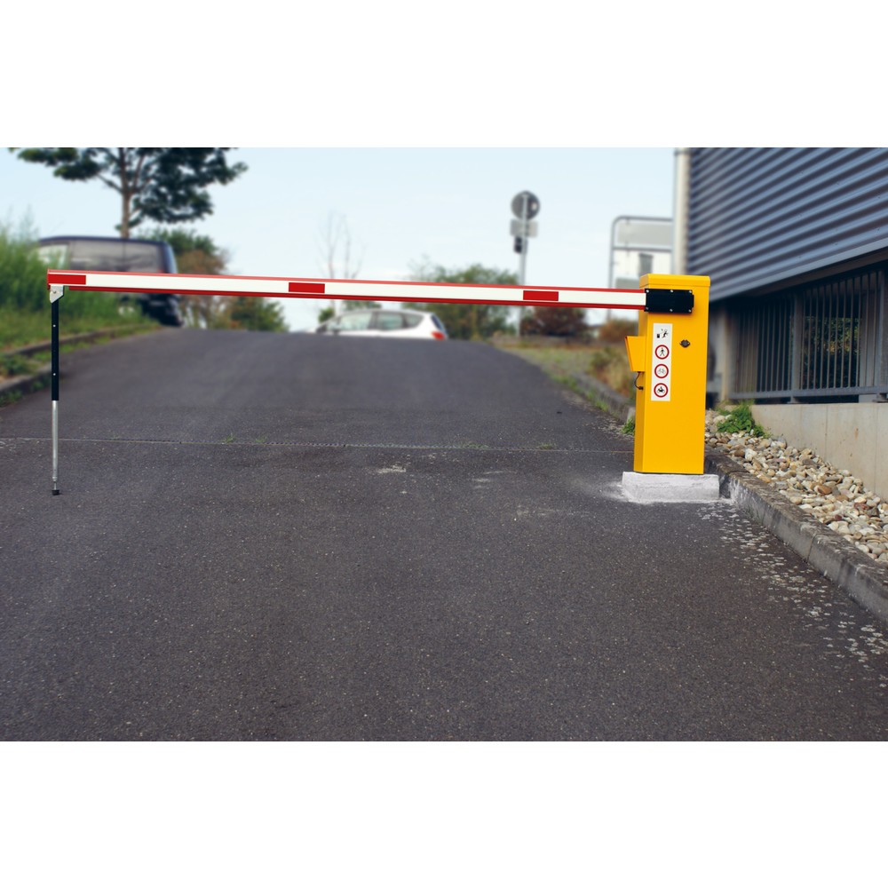 Productafbeelding nr. 3: Elektrische slagboom, incl. pendelsteun en handzender, blokkeerbreedte 3,5 m
