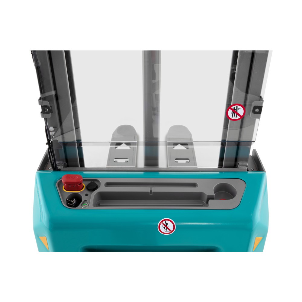 Productafbeelding nr. 4: Elektrische stapelaar Ameise® PSE 1.2, tweevoudige telescoop hefmast, hefhoogte 2.600 mm, draagvermogen 1.200 kg