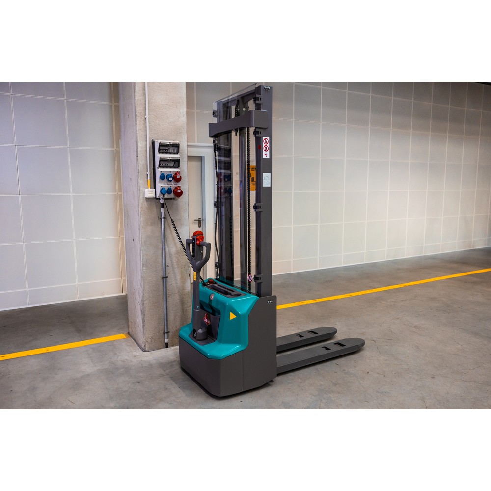 Productafbeelding nr. 8: Elektrische stapelaar Ameise® PSE 1.2, tweevoudige telescoop hefmast, hefhoogte 2.600 mm, draagvermogen 1.200 kg