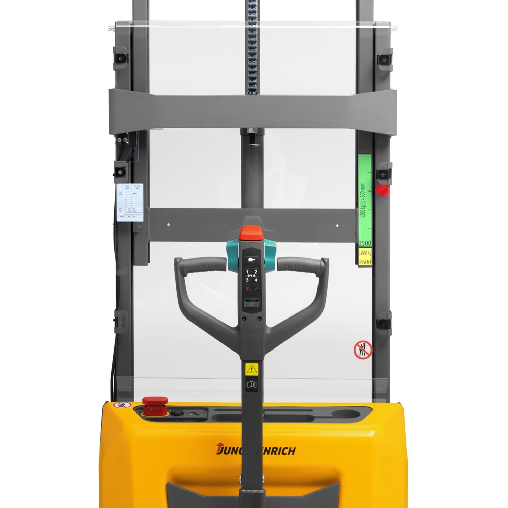 Productafbeelding nr. 9: Elektrische stapelaar Jungheinrich AMC 12, tweevoudige telescoop hefmast, hefhoogte 2.900 mm, draagvermogen 1.200 kg