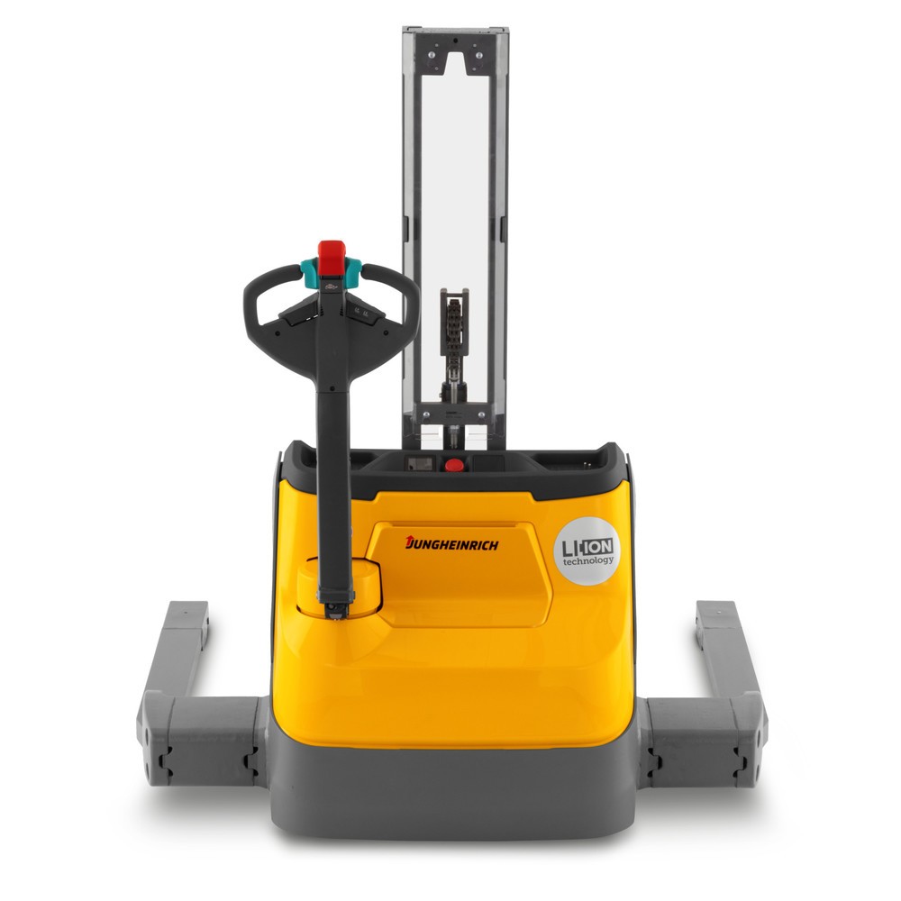 Productafbeelding nr. 2: Elektrische stapelaar Jungheinrich EJC 110bi E, heffing 1.970 mm, ingebouwde lader, proportionele hydraulica, wielarmafstand 1.270 mm