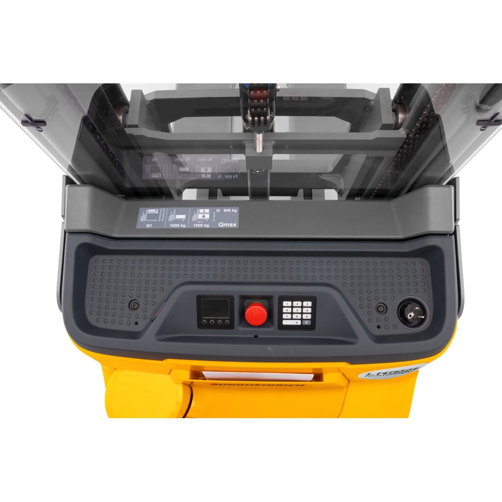 Productafbeelding nr. 6: Elektrische stapelaar Jungheinrich EJC 112i ZZ, tweevoudige telescoop hefmast, hefhoogte 2.390 mm, draagvermogen 1.200 kg, proportionele hydraulica