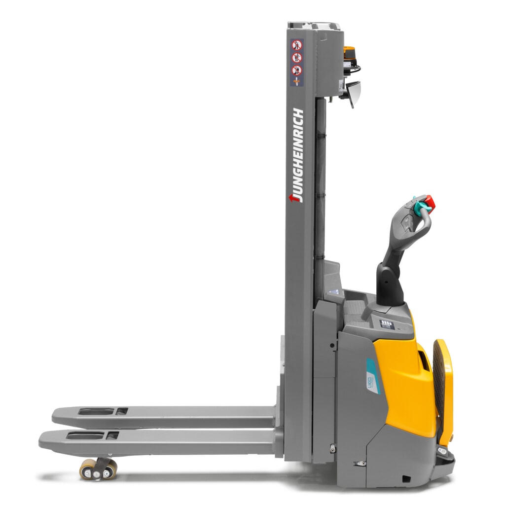 Productafbeelding nr. 3: Jungheinrich elektrische stapelaar ERC 112zi ZZ met staplatform, tweevoudige telescoop hefmast, hefhoogte 2.300 mm, draagvermogen 1.200 kg, proportionele hydraulica
