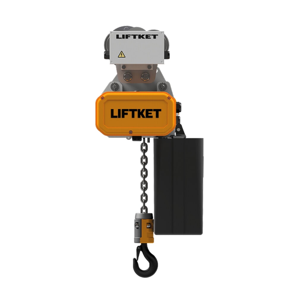 Elektrische takel LIFTKET, S-Line met elektrisch rijwerk, draagvermogen 125 kg, 8/2 m/min Product afbeelding: Elektrische takel LIFTKET, S-Line met elektrisch rijwerk, draagvermogen 125 kg, 8/2 m/min