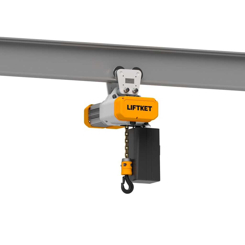 Elektrische takel LIFTKET, S-Line met handrijwerk, draagvermogen 125 kg, 8/2 m/min Productafbeelding nr. 5: Elektrische takel LIFTKET, S-Line met handrijwerk, draagvermogen 125 kg, 8/2 m/min