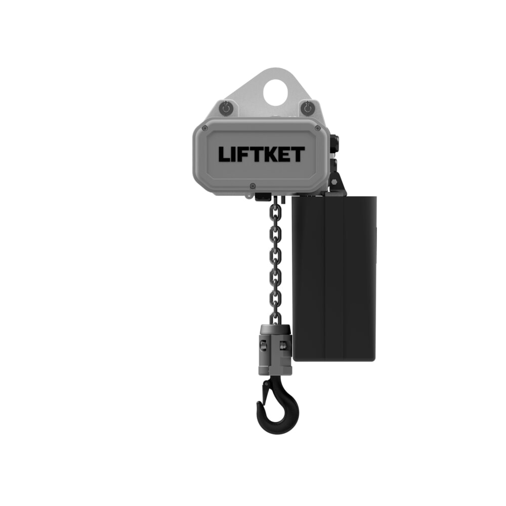 Product afbeelding: Elektrische takel LIFTKET, S-Line met ophangsysteem met 1 gat, draagvermogen 1.000 kg, 6/1,5 m/min