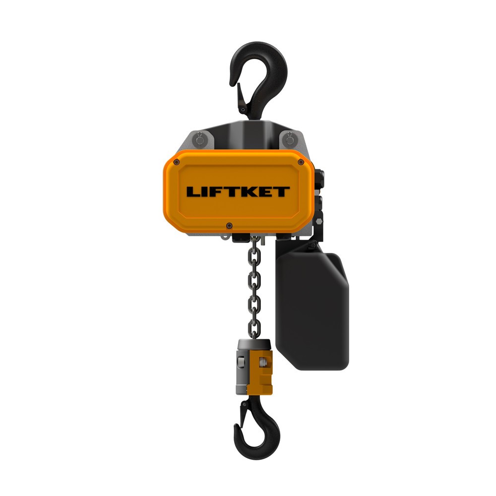 Product afbeelding: Elektrische takel LIFTKET, S-Line met haakophangsysteem, draagvermogen 125 kg, 8/2 m/min