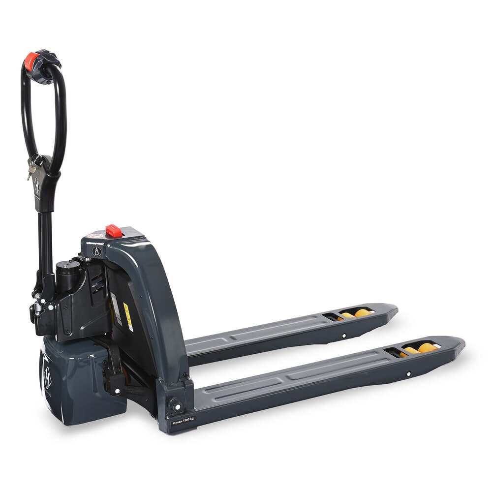 Product afbeelding: Elektrische transpallet HEMMDAL PTE 1.5, draagvermogen 1.500 kg, vorklengte 1.150 mm