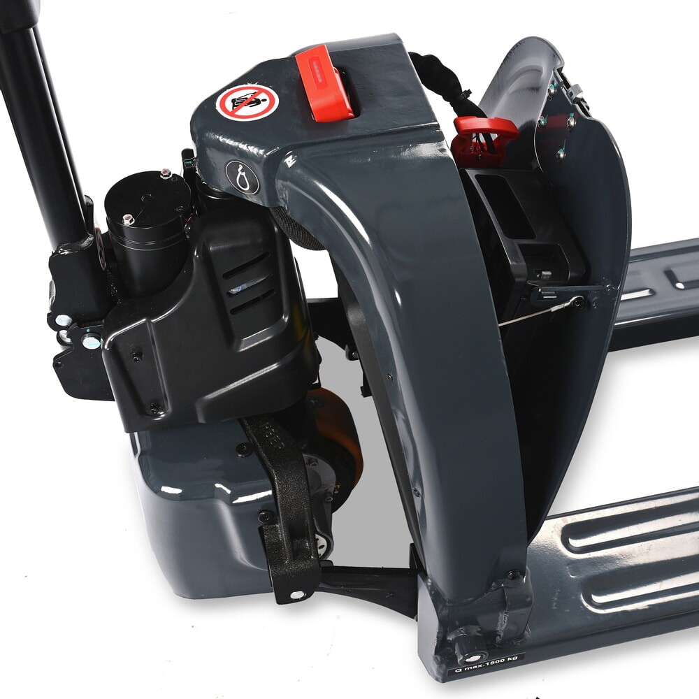 Elektrische palletwagen HEMMDAL PTE 1.5, draagvermogen 1.500 kg, vorklengte 1.150 mm Productafbeelding nr. 4: Elektrische palletwagen HEMMDAL PTE 1.5, draagvermogen 1.500 kg, vorklengte 1.150 mm