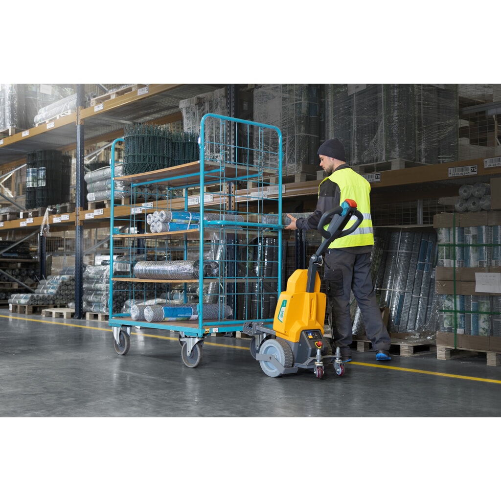 Elektrische trekker Jungheinrich EZS 010 – lithium-ion incl. koppeling voor vierkantprofielen, mechanisch instelbaar Productafbeelding nr. 3: Elektrische trekker Jungheinrich EZS 010 – lithium-ion incl. koppeling voor vierkantprofielen, mechanisch instelbaar