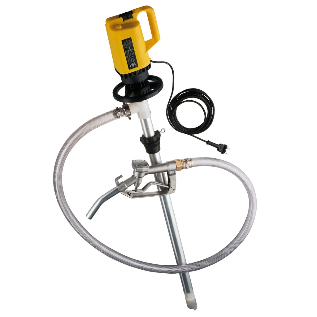 Elektrische vatenpomp voor olie/diesel, dompeldiepte 1.000 mm Product afbeelding: Elektrische vatenpomp voor olie/diesel, dompeldiepte 1.000 mm