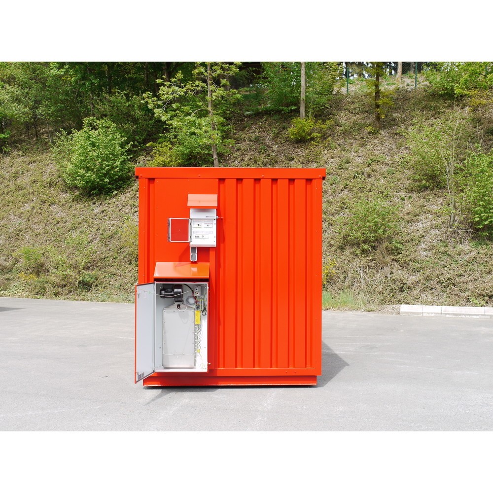 Productafbeelding nr. 2: Elektrische wandverwarming voor gevaarlijke stoffen container WVK 1-3, vuurvast