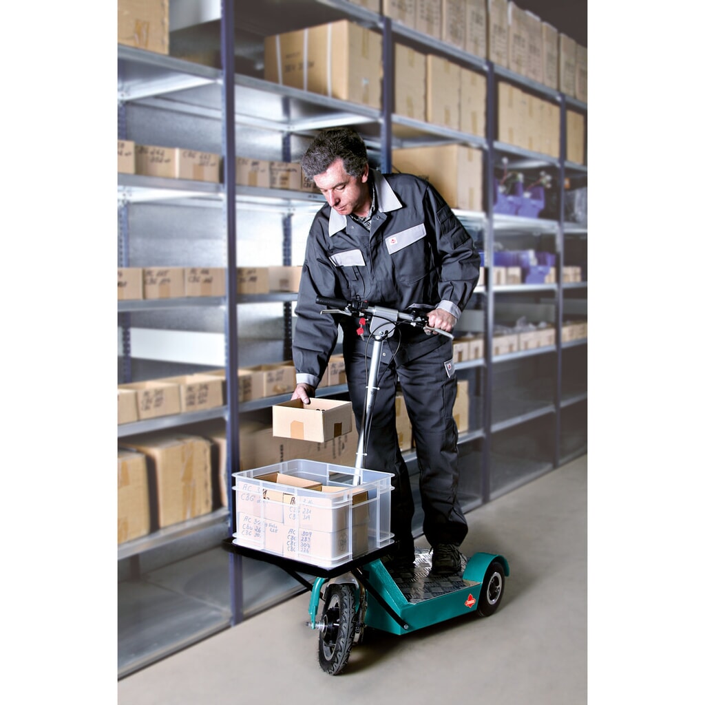 Productafbeelding nr. 3: Elektrische transportstep Ameise® 1000, turquoise