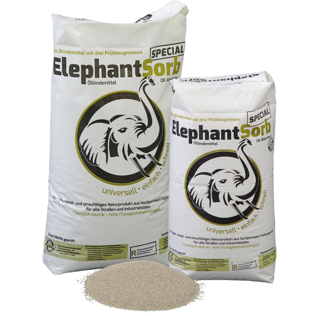 Productafbeelding nr. 2: Elephant Sorb Special, 40 liter, chemicaliën- en oliebindmiddel "R", 2 stuks/VE