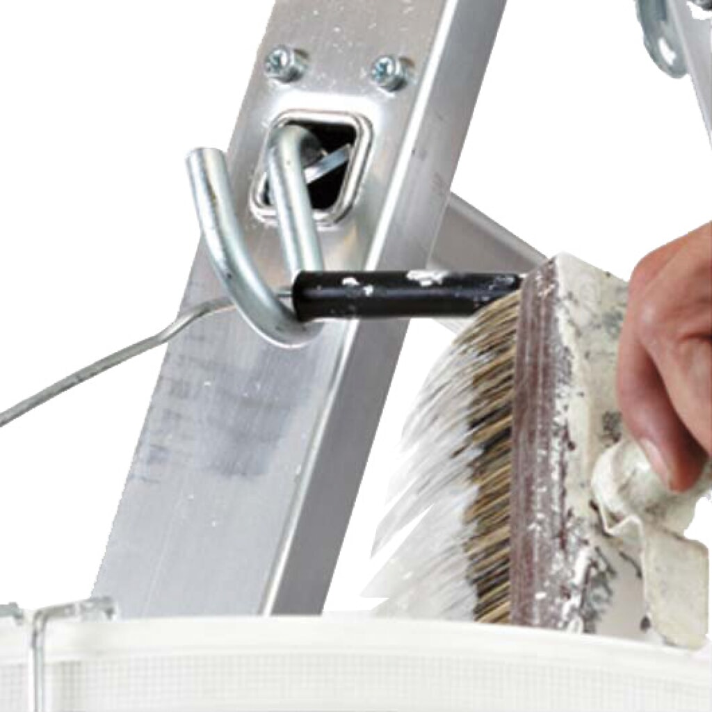 Emmerhaak voor trapladder ZARGES Compact Product afbeelding: Emmerhaak voor trapladder ZARGES Compact