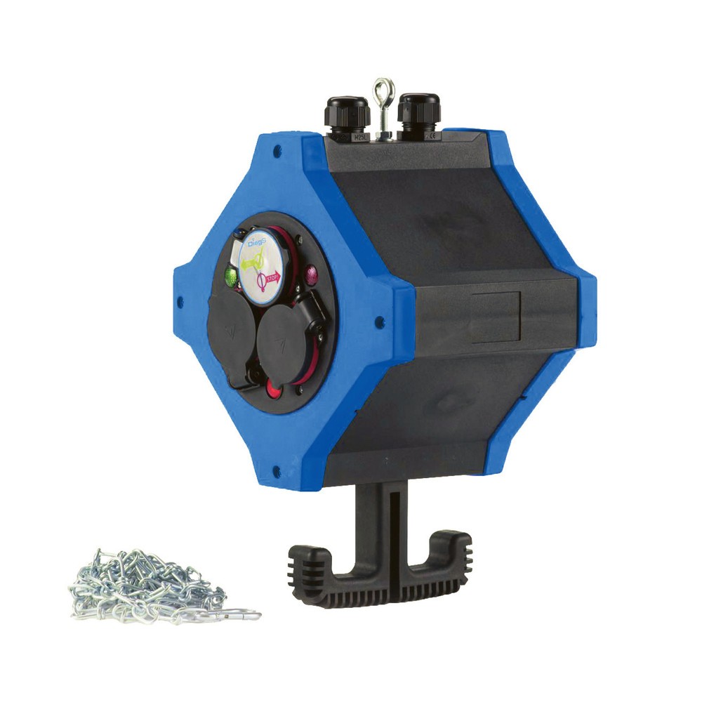 Product afbeelding: Energieverdeler, 6x geaarde contactdozen