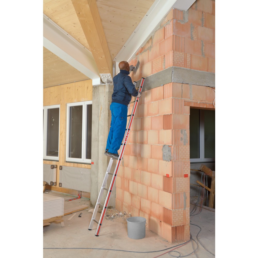 Productafbeelding nr. 3: Enkele ladder met sporten HYMER, stahoogte 1,29 m, 8 sporten